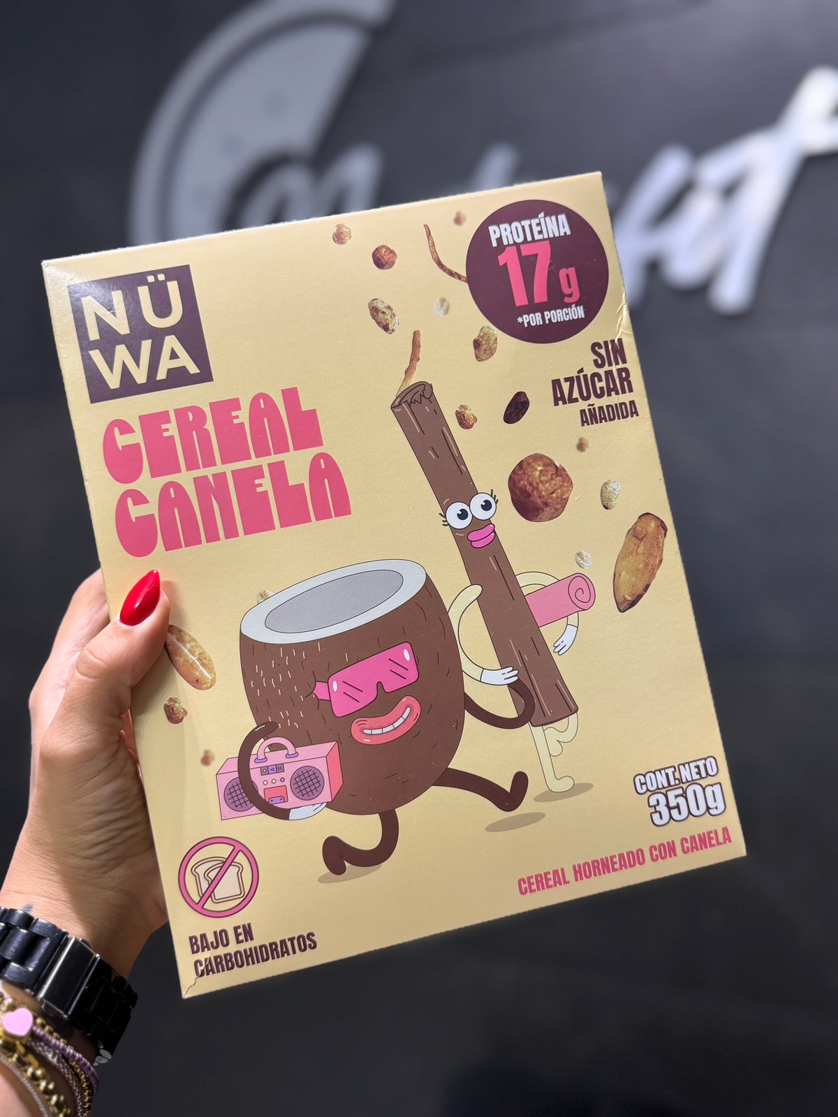 Cereal con proteína