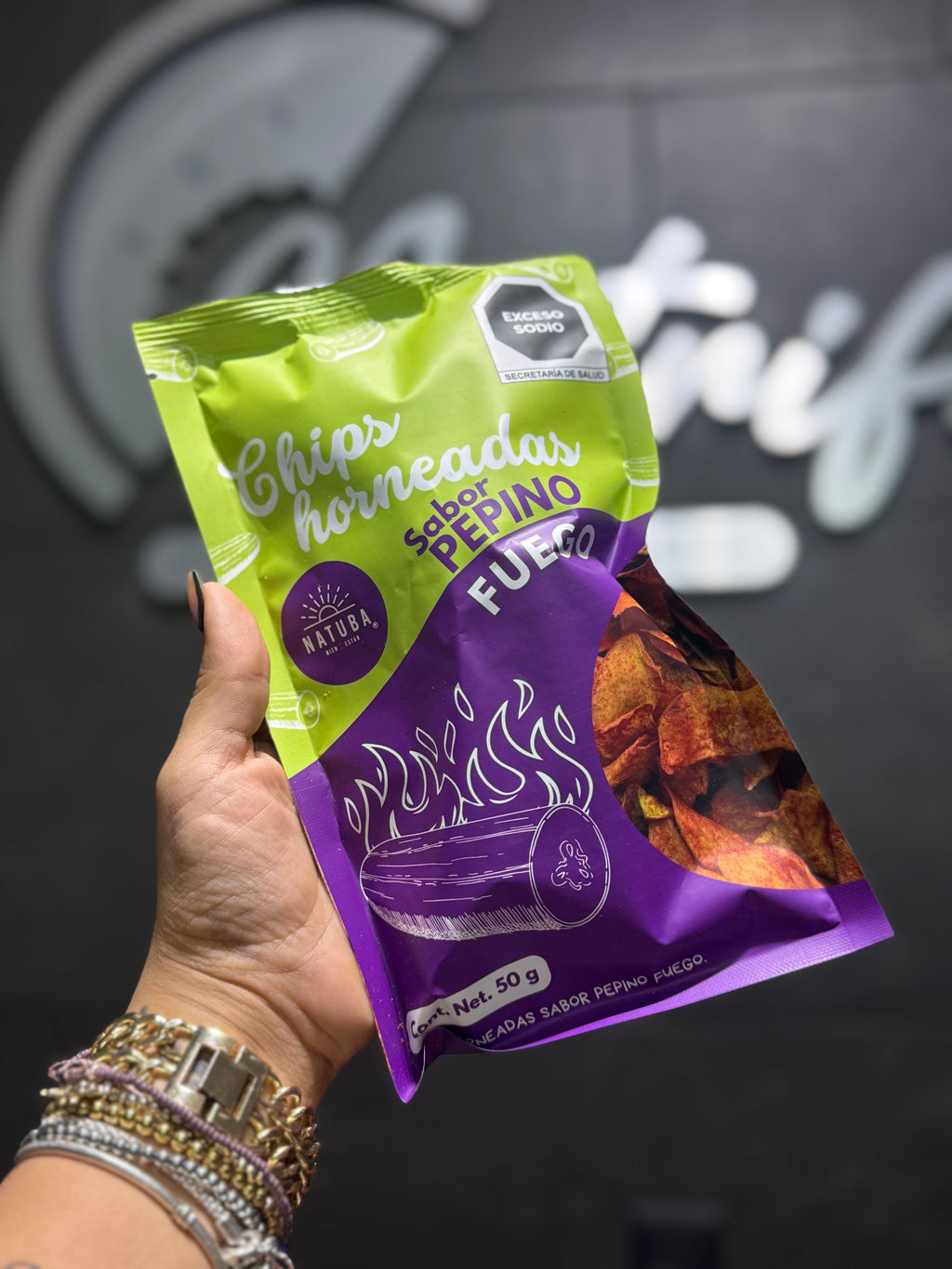 Chips Pepino 50g.