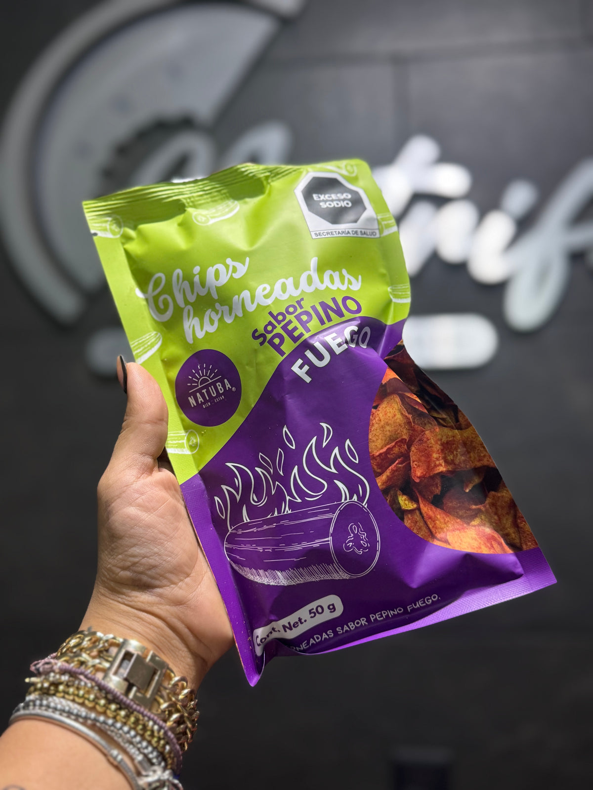 Chips Pepino 50g.