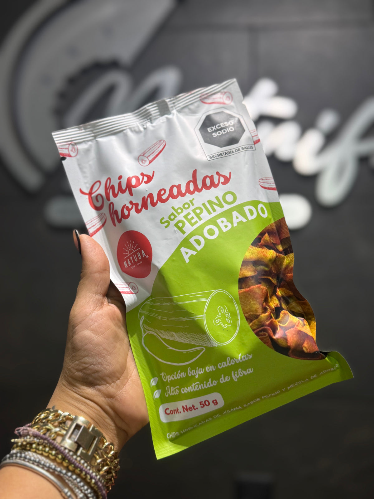 Chips Pepino 50g.