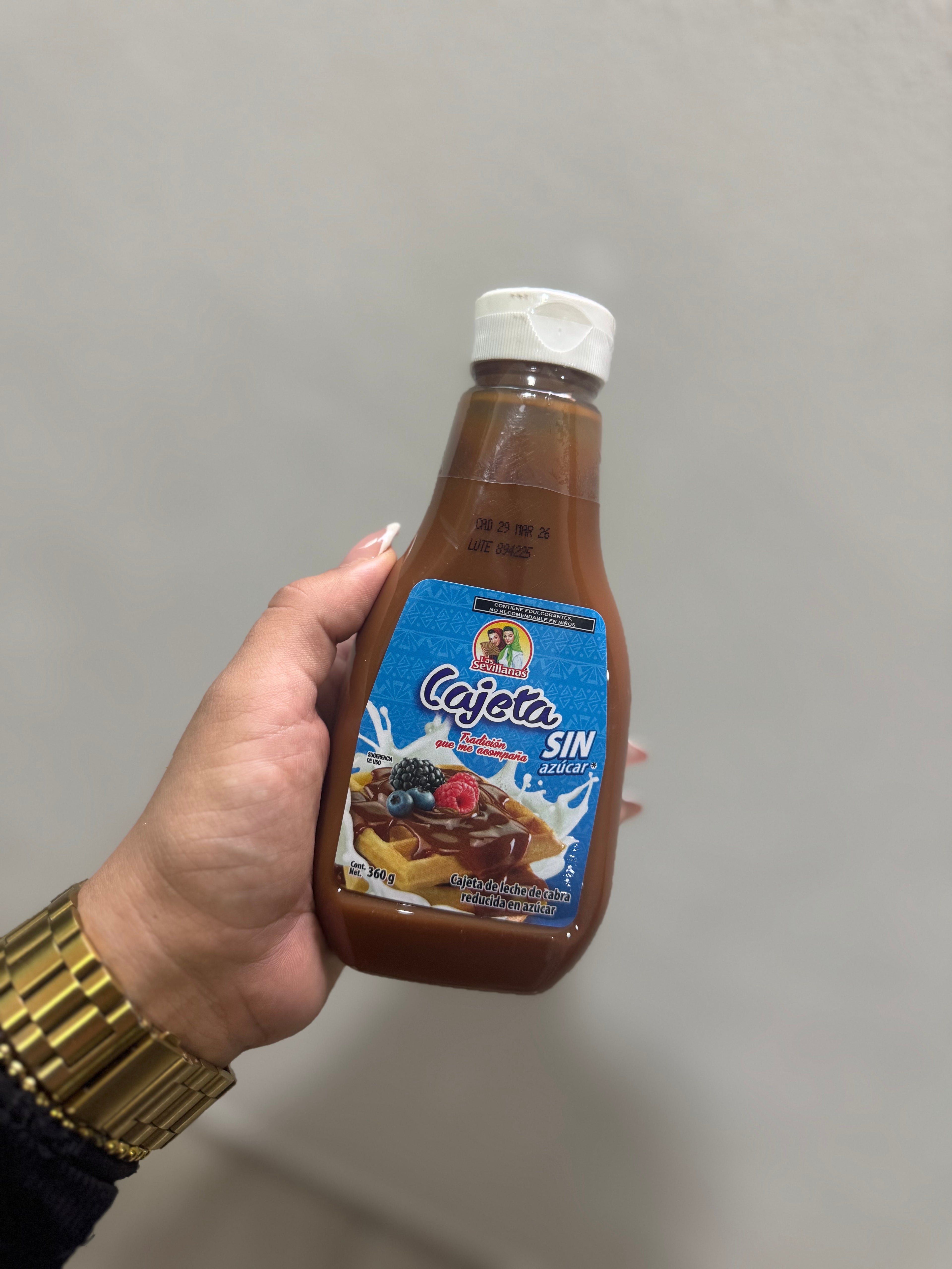Cajeta sin azúcar
