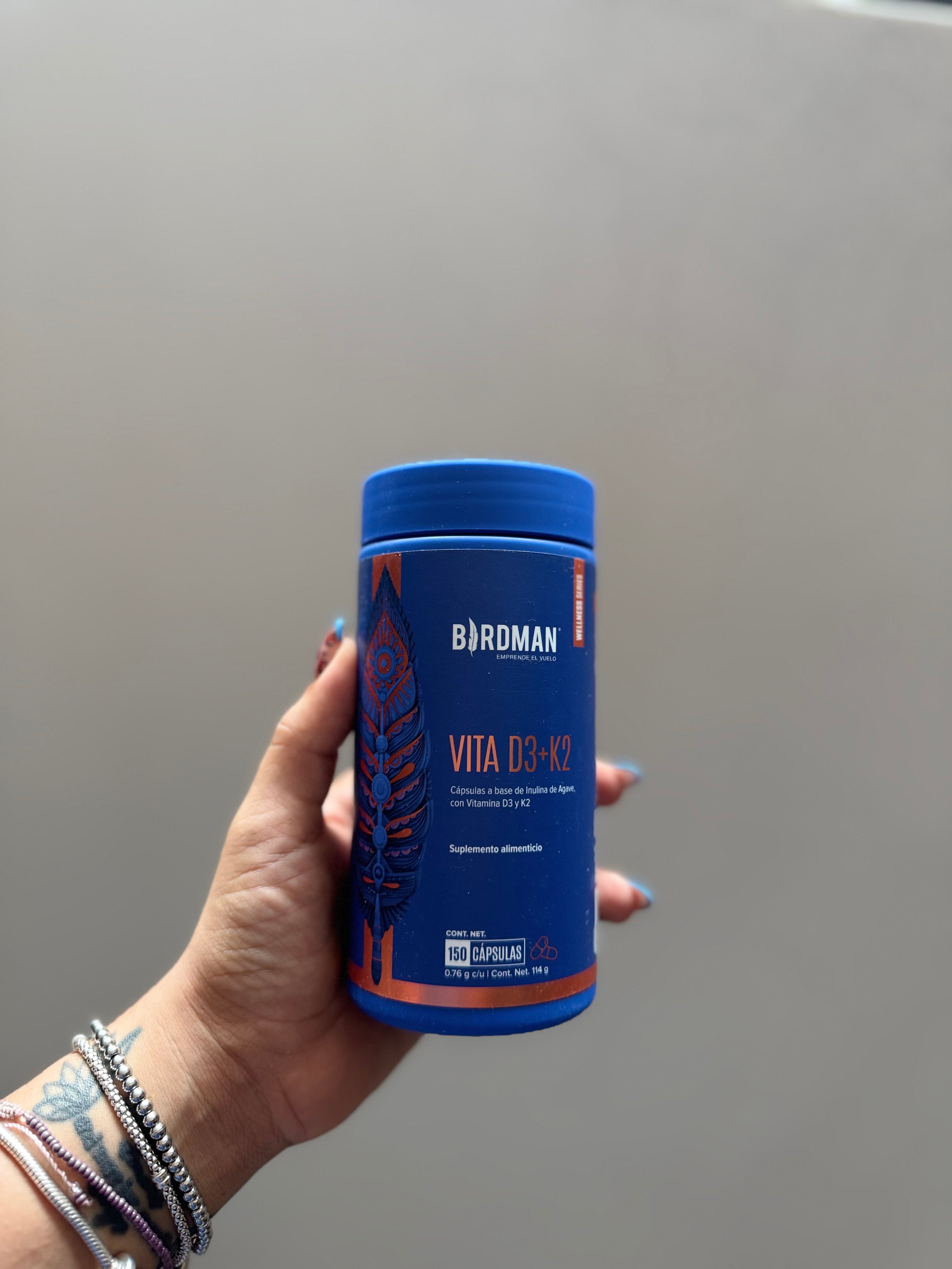 Capsulas Birdman Vita D3+K2