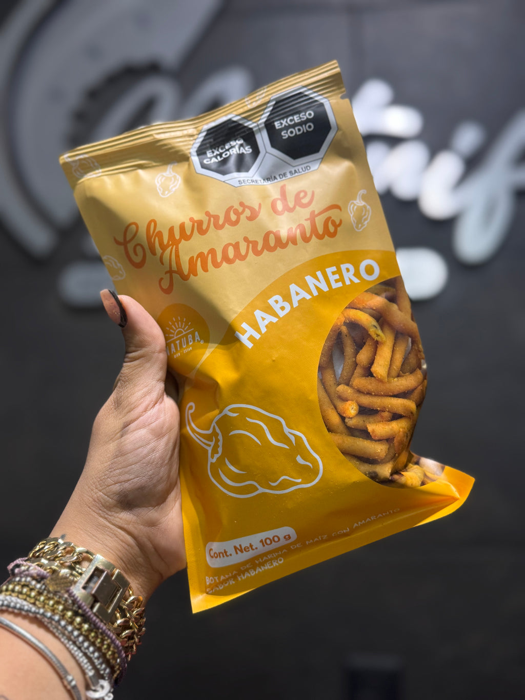 Churritos de Amaranto Natuba