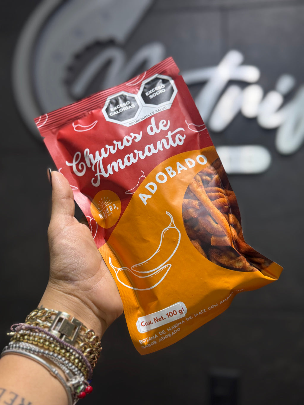 Churritos de Amaranto Natuba