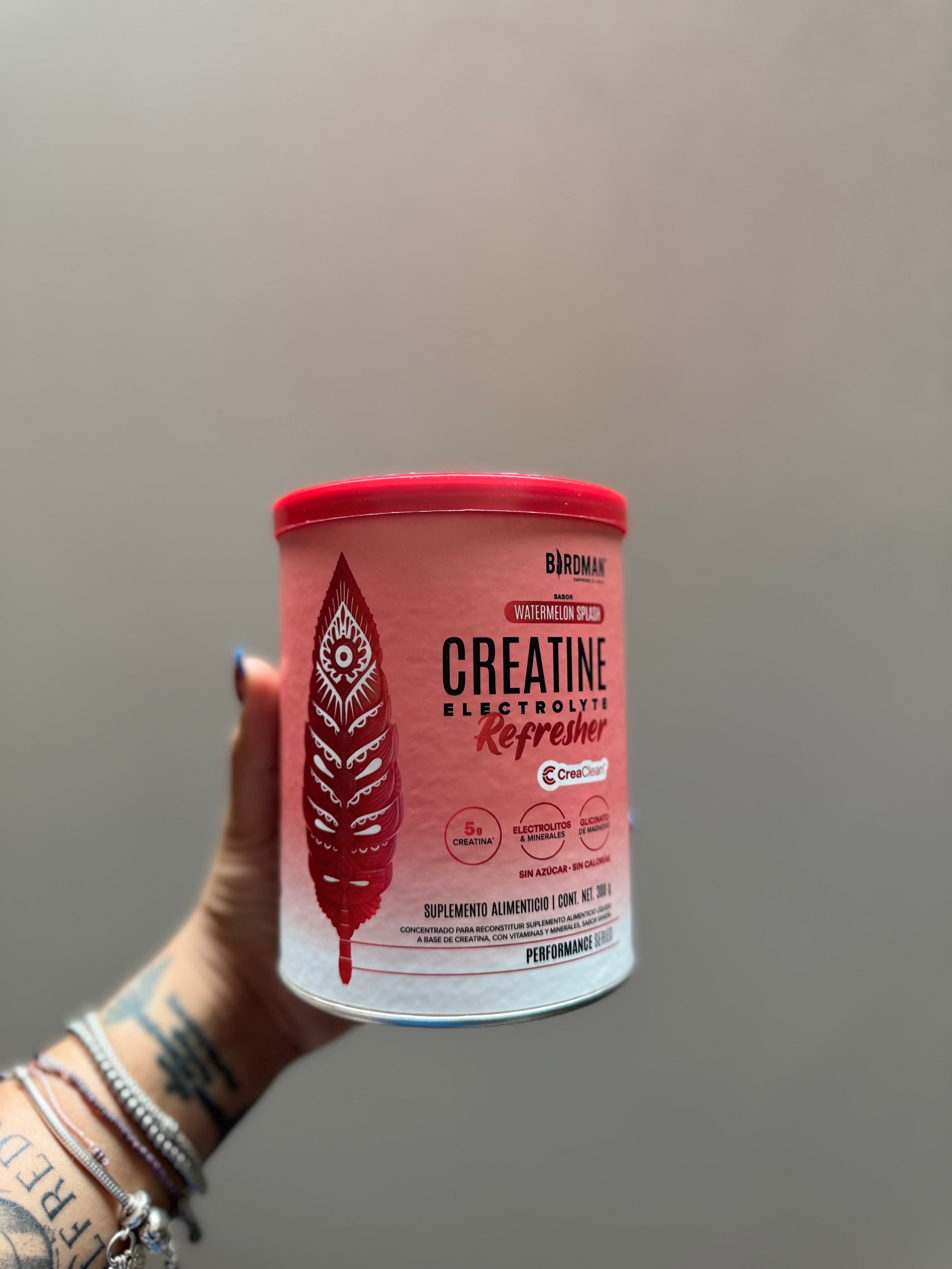 Creatina Electrolito Refresh Birdman
